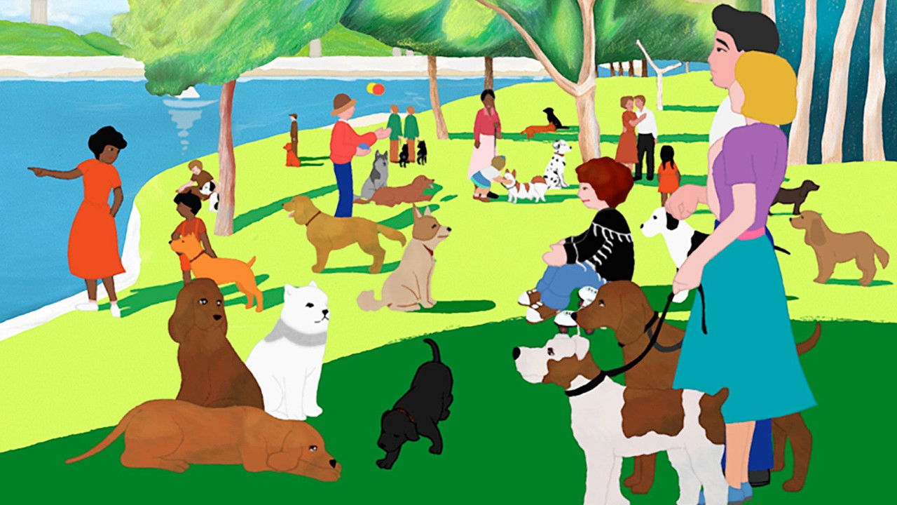 I Want a Dog backdrop