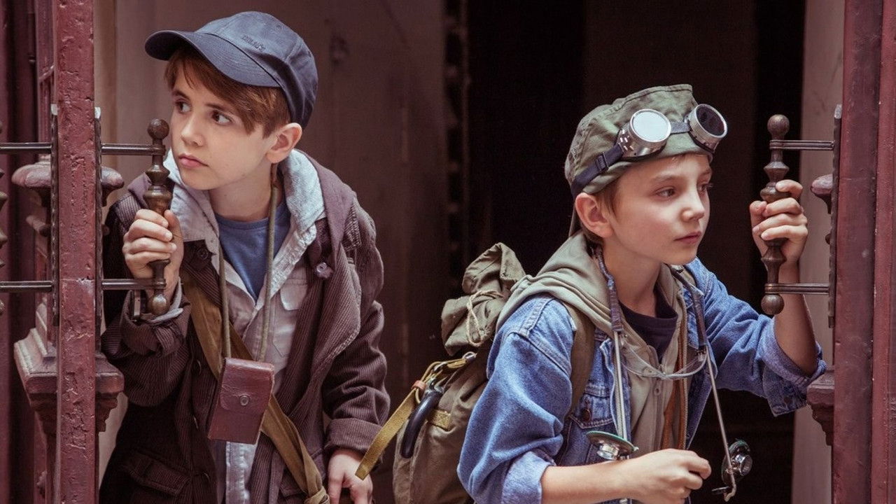 A Dark Room Mystery backdrop