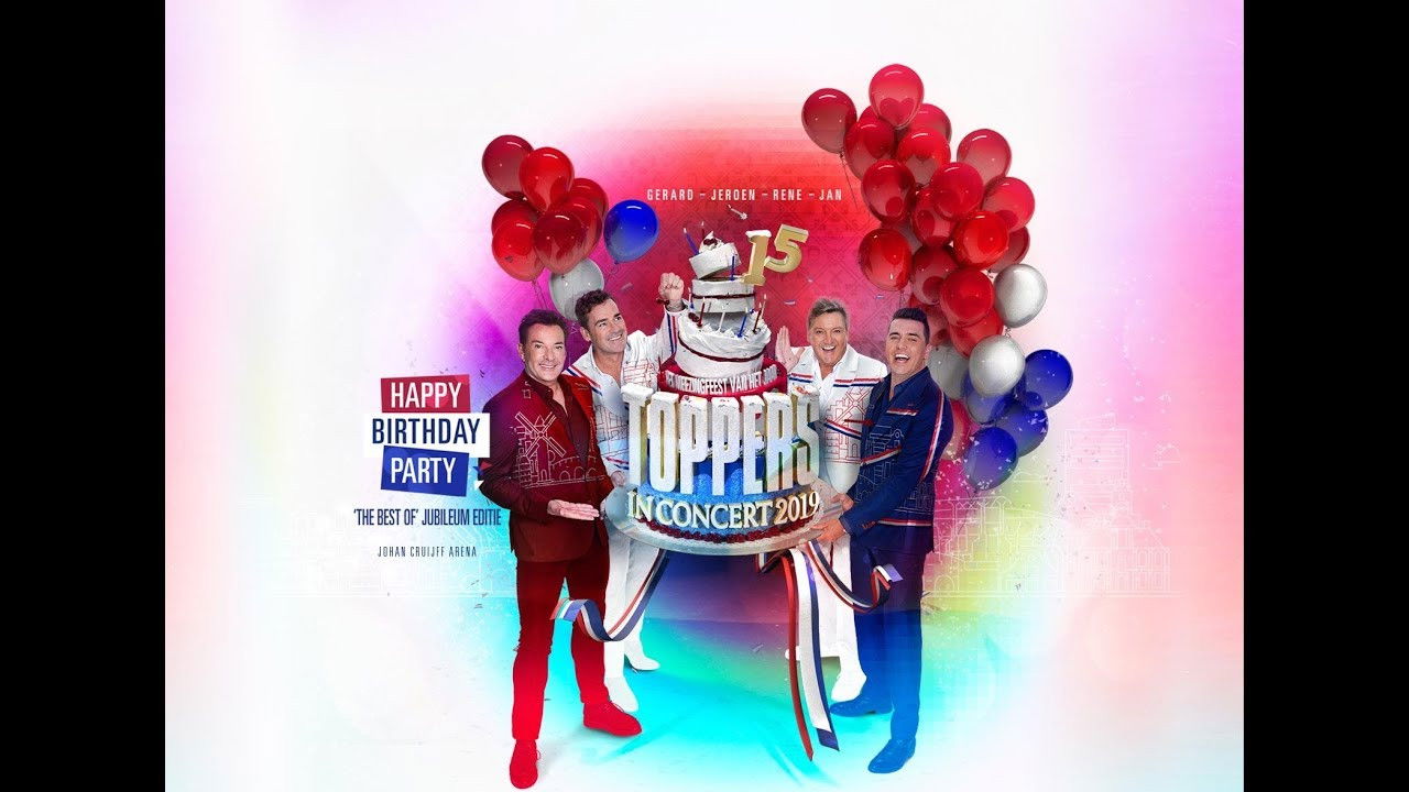 Toppers In Concert 2019 backdrop