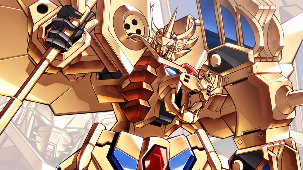 The Brave of Gold Goldran backdrop