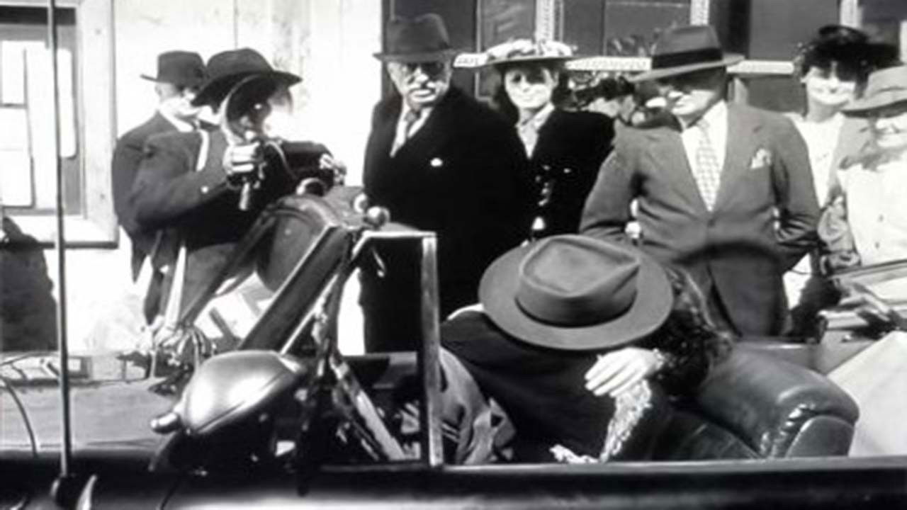 Here Comes Trouble backdrop