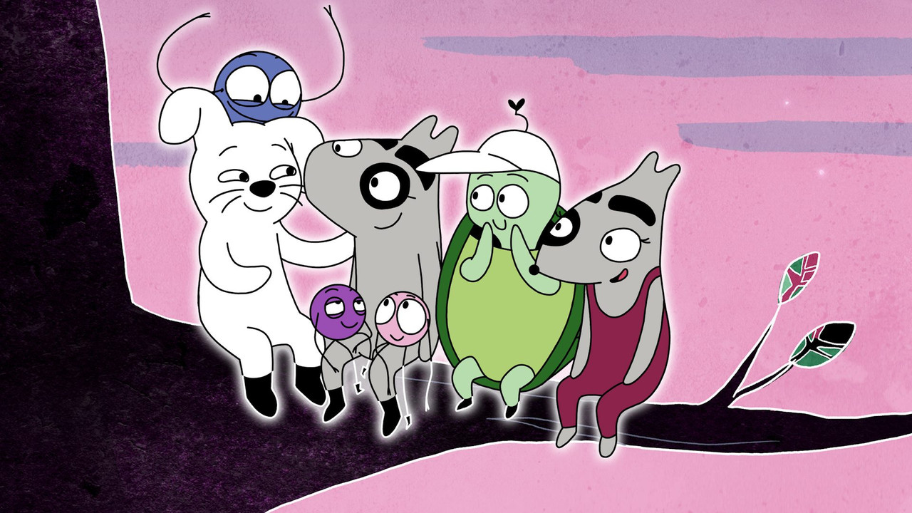 Stora galaxer äter stjärnor backdrop