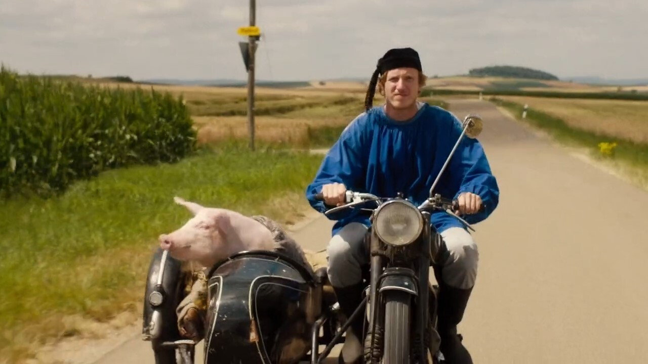 The Last Pig backdrop