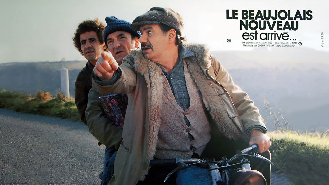 Beaujolais Nouveau Is Arrived backdrop