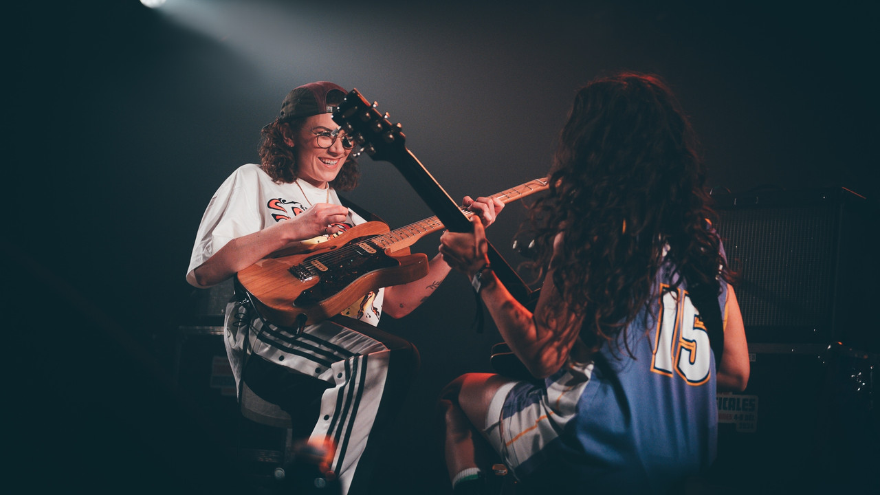 Friedberg en concert aux Trans Musicales de Rennes 2024 backdrop