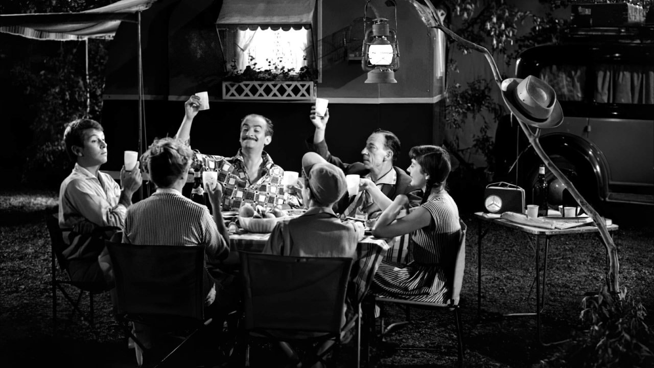 Taxi, Trailer and Bullfight backdrop