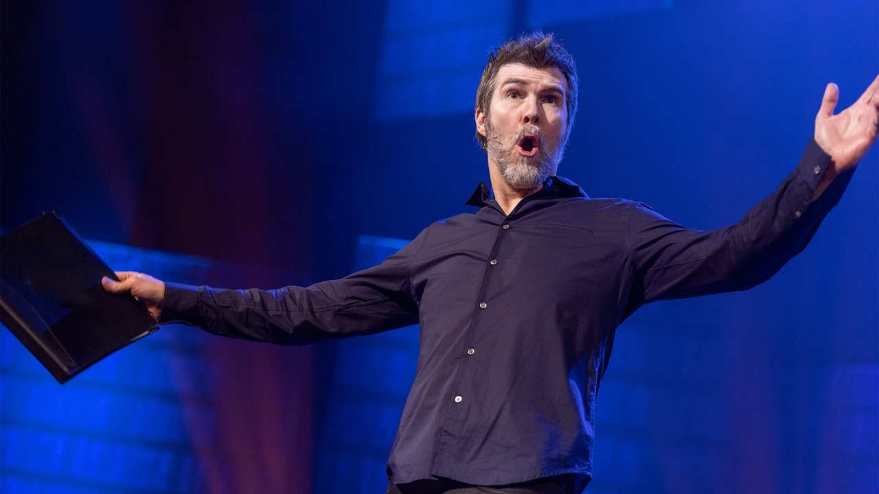 Rhod Gilbert: The Book of John backdrop