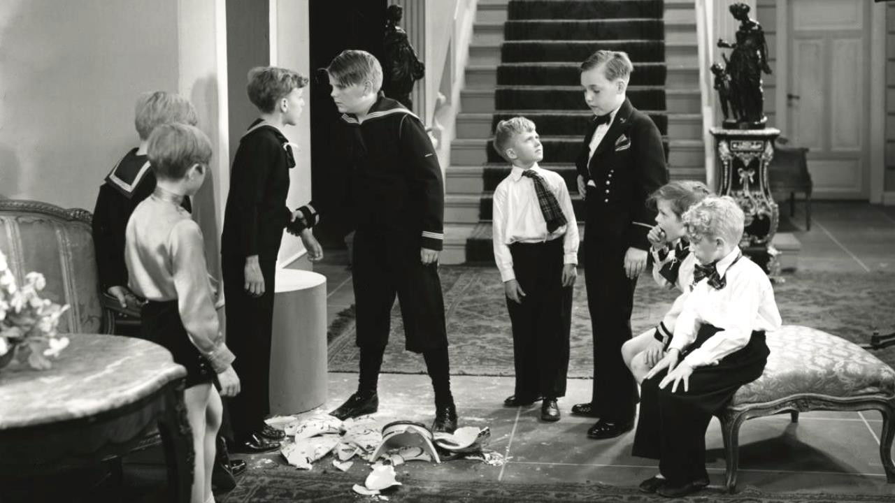 Plat eller krone backdrop