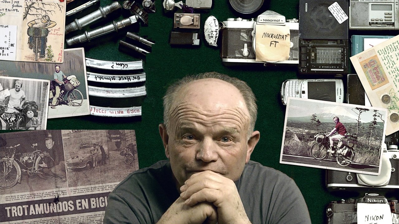 The Man Who Wanted to See It All backdrop