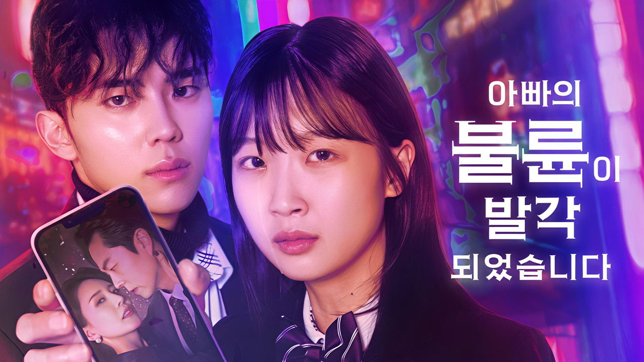 아빠의 불륜이 발각 되었습니다 backdrop