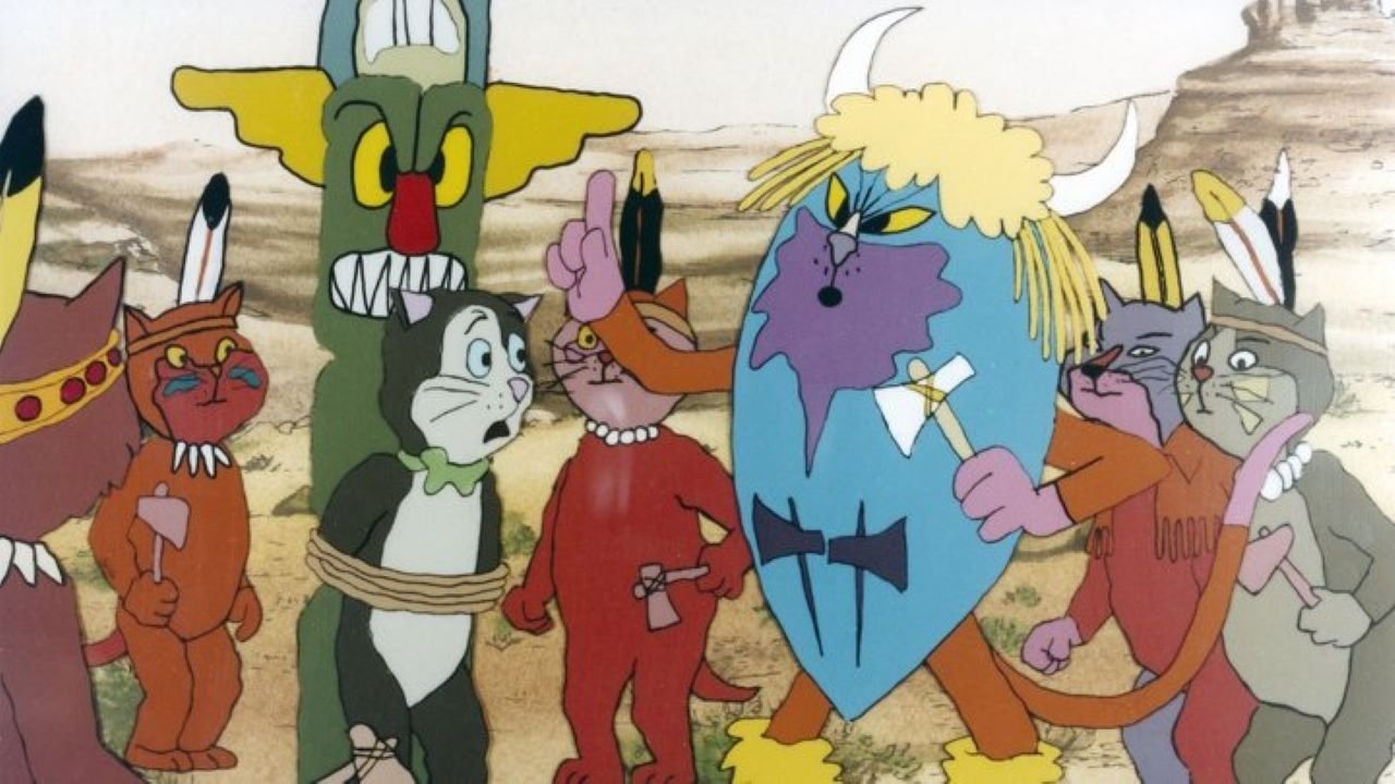 Peter-No-Tail in Americat backdrop