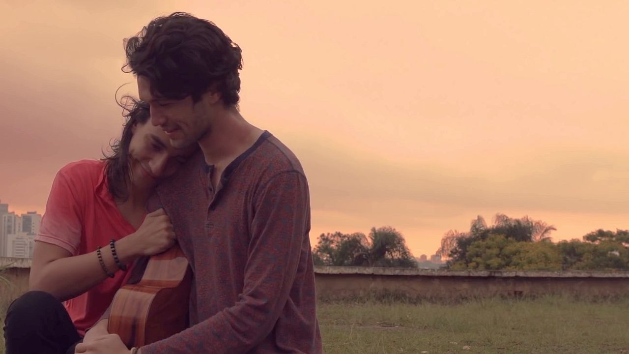 Where the sky sets the clock backdrop