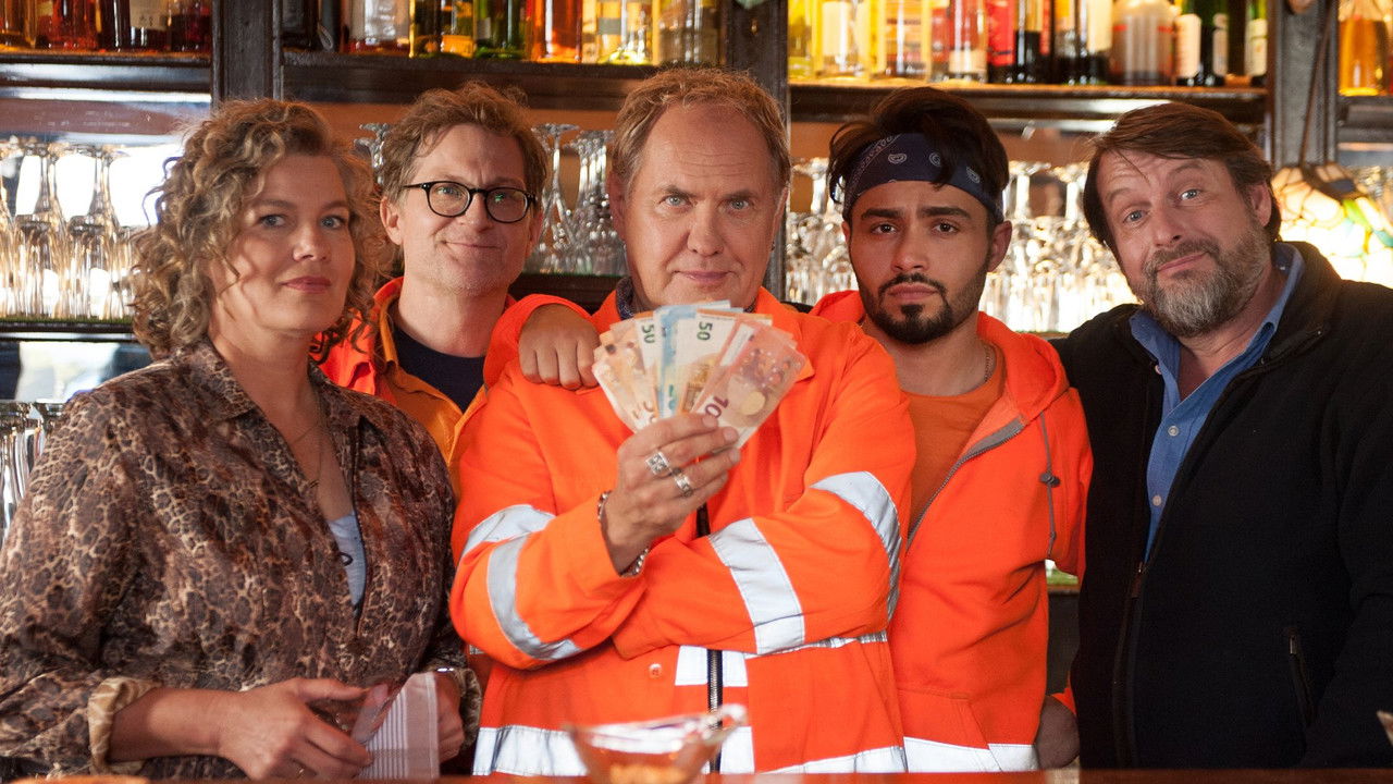 Die Drei von der Müllabfuhr - Kassensturz backdrop