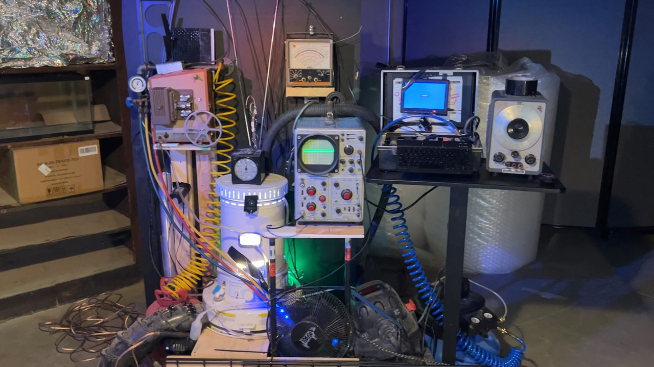 The Bicycle Man backdrop