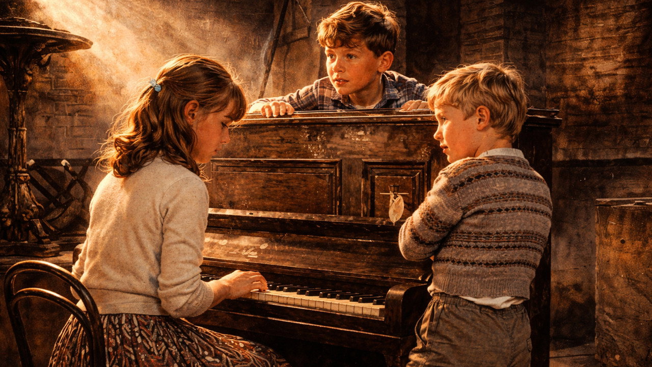 The Missing Note backdrop