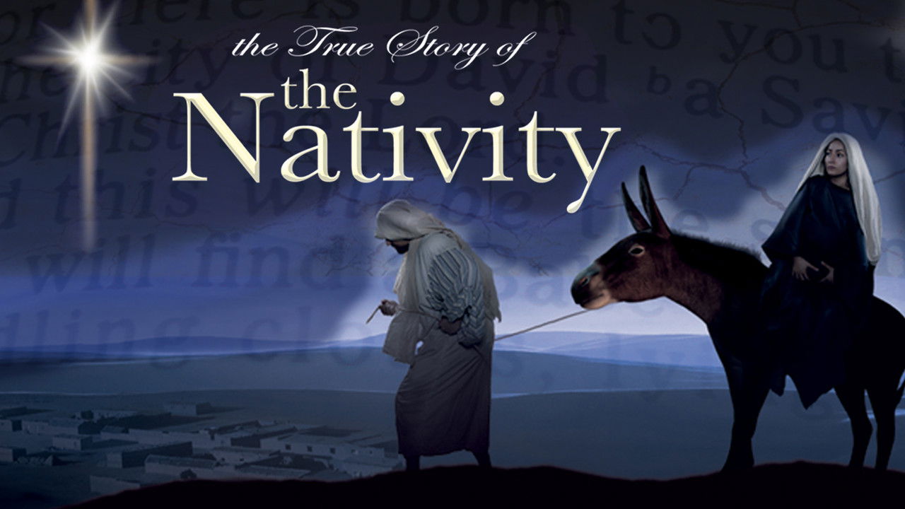 The True Story of the Nativity backdrop