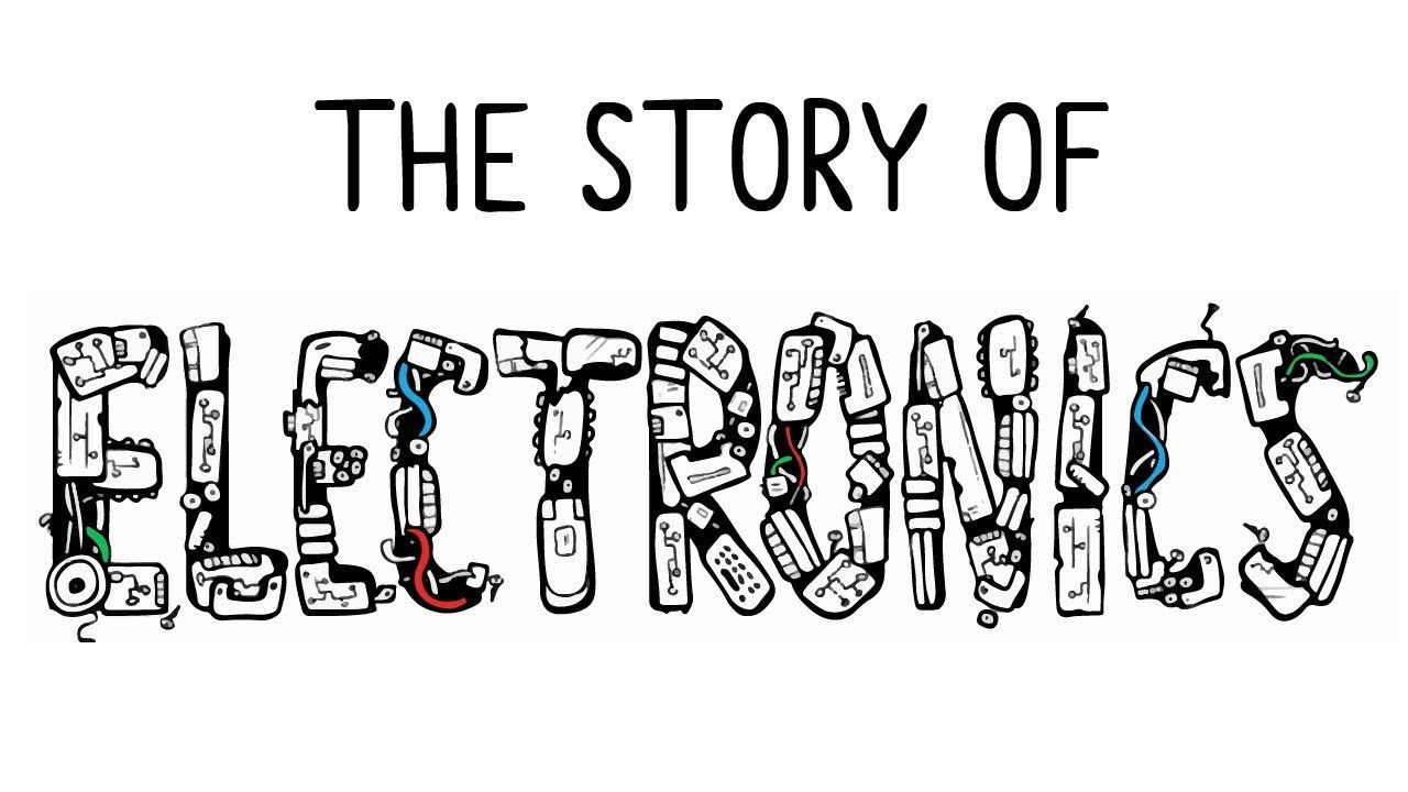 The Story of Eletronics backdrop