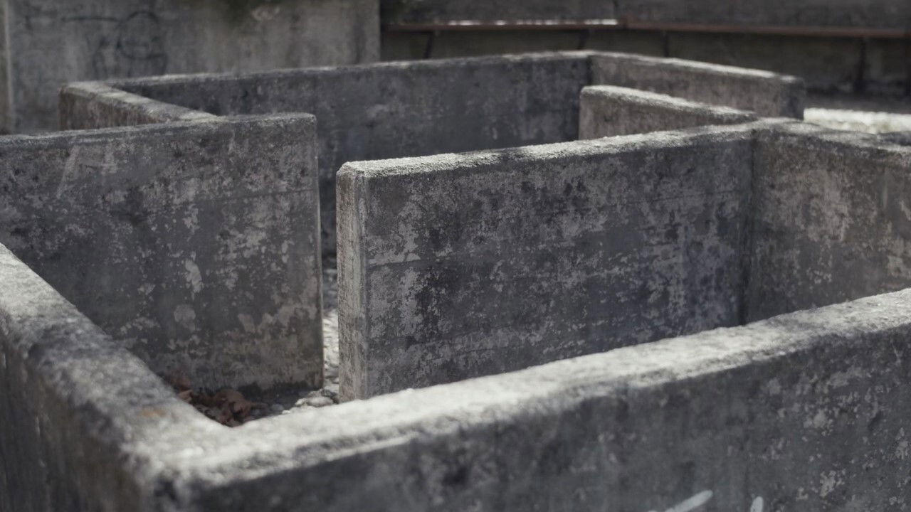 Playing with Concrete backdrop