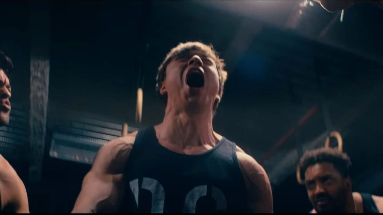 Damien's Gym backdrop