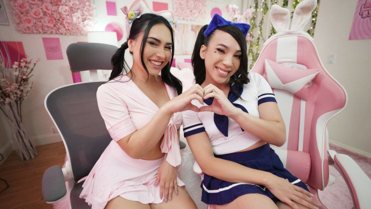 Gamer Girls backdrop