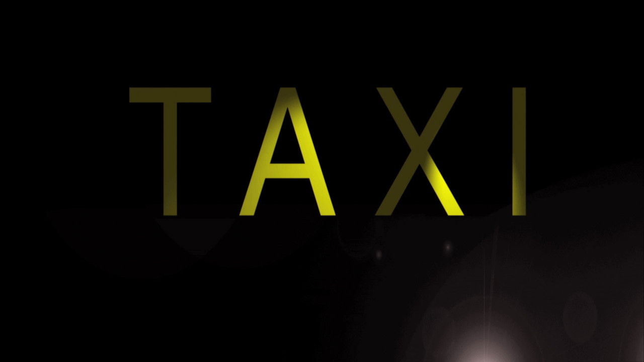 Taxi backdrop