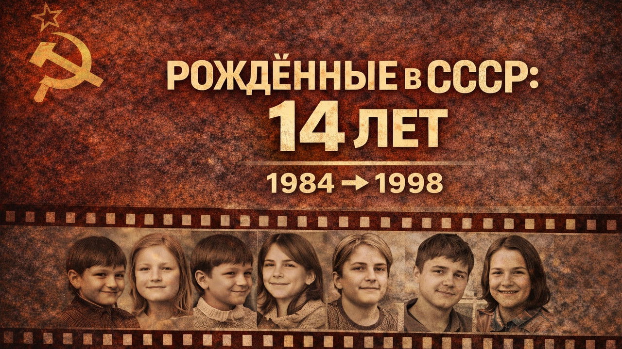 Born in the USSR: 14 Up backdrop