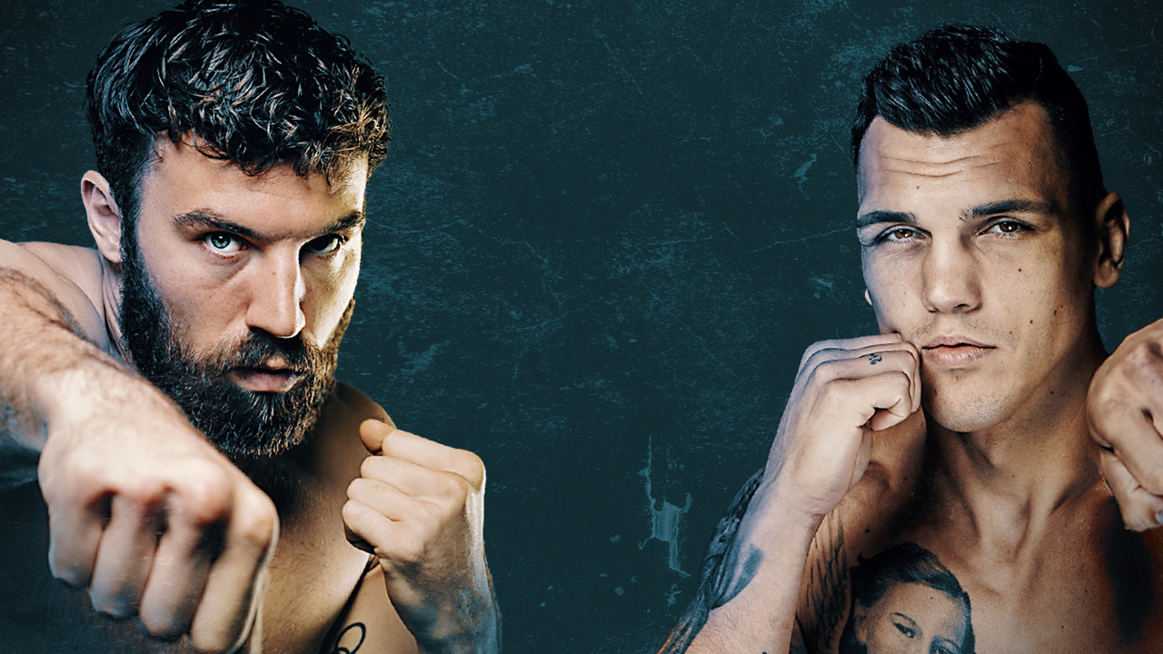 Pat Brown vs. Vasil Ducar backdrop