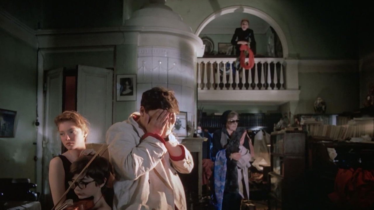 House Under the Starry Skies backdrop