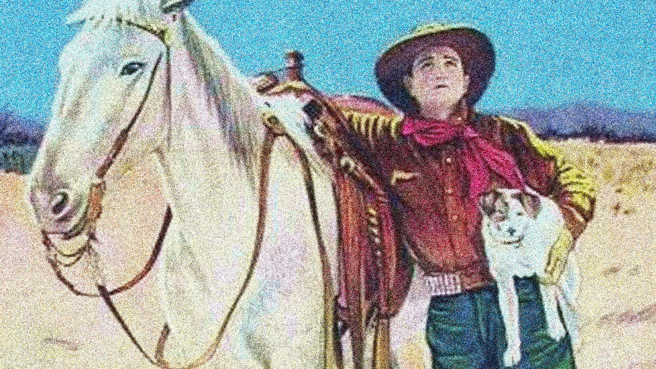 The Puncher and the Pup backdrop