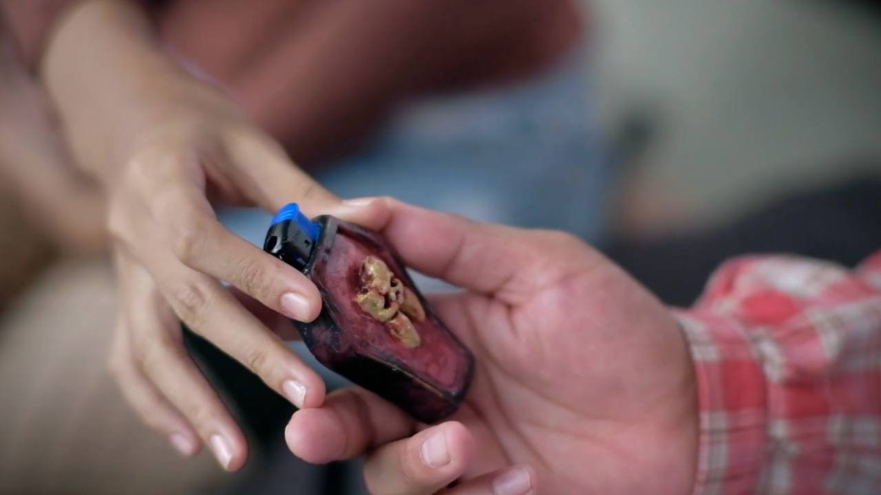 Pahingi ng Sign backdrop