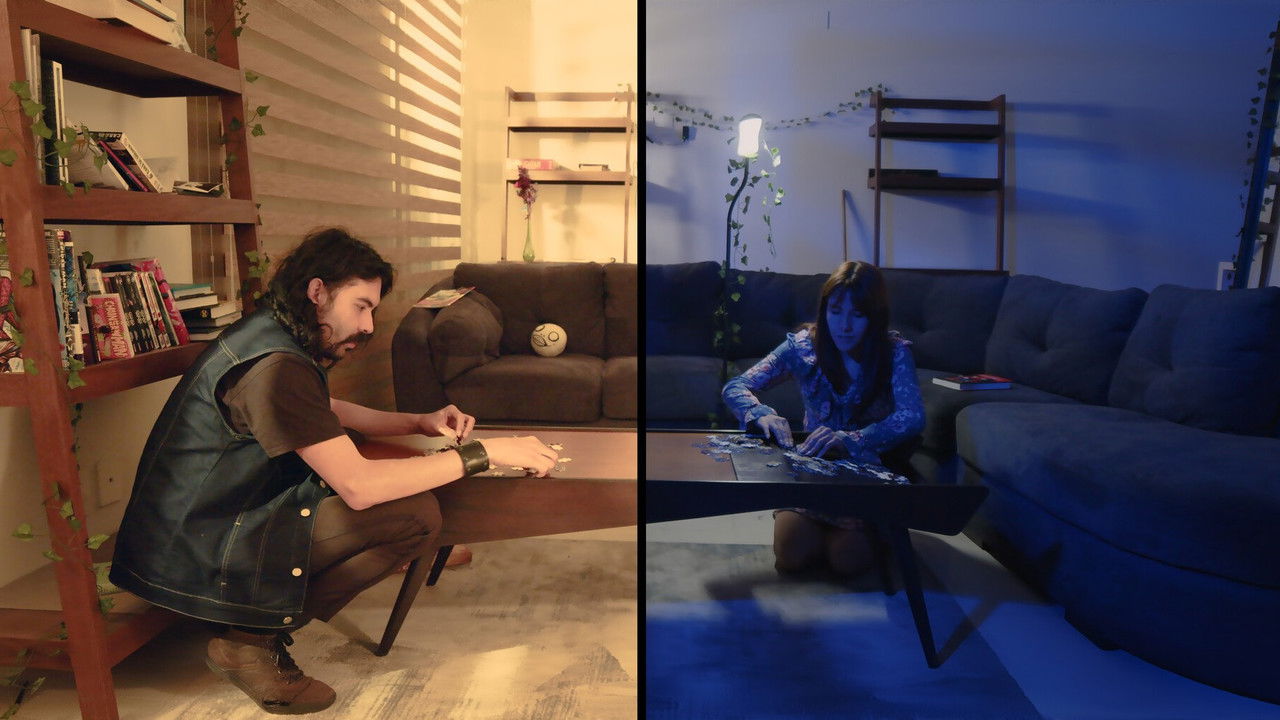 Jigsaw puzzle backdrop