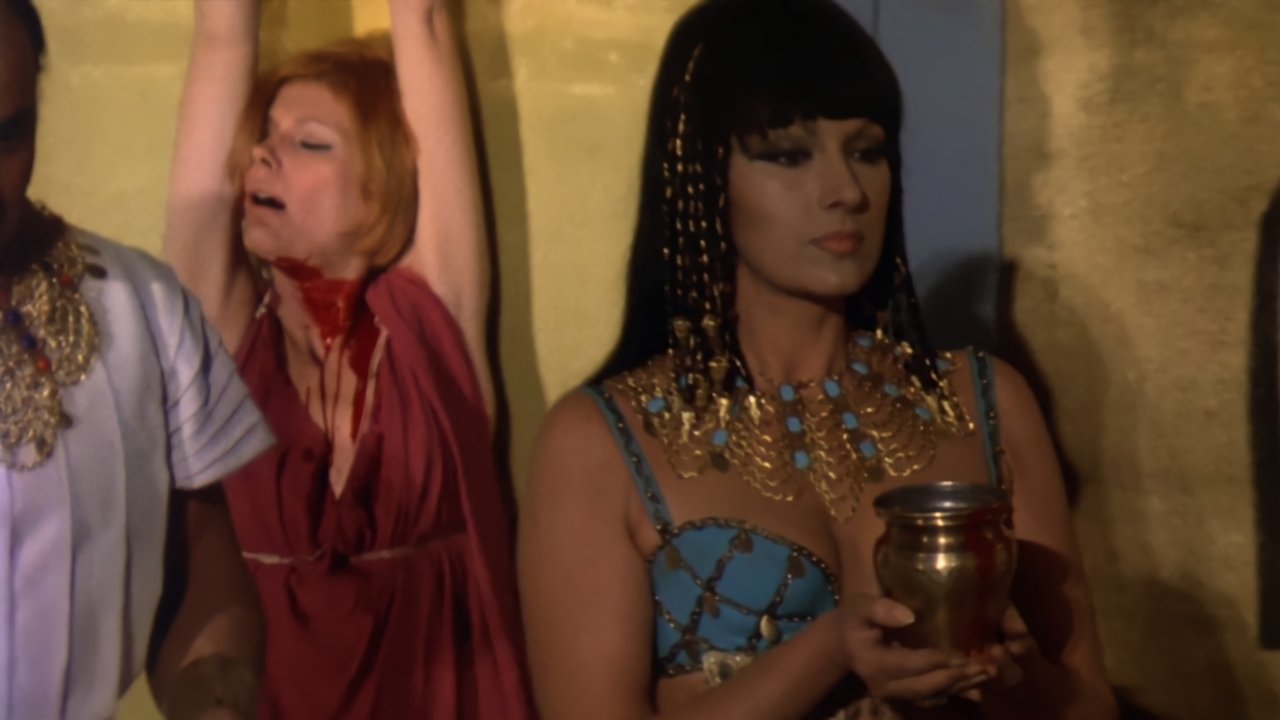 The Mummy's Revenge backdrop