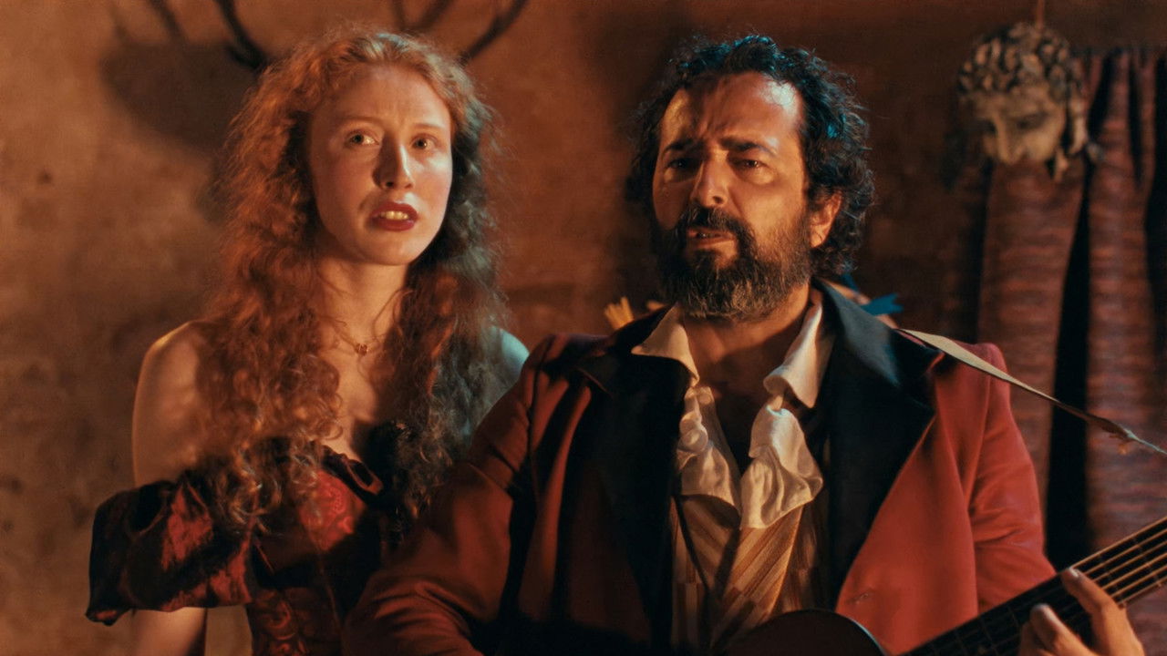 Providence and the Guitar backdrop