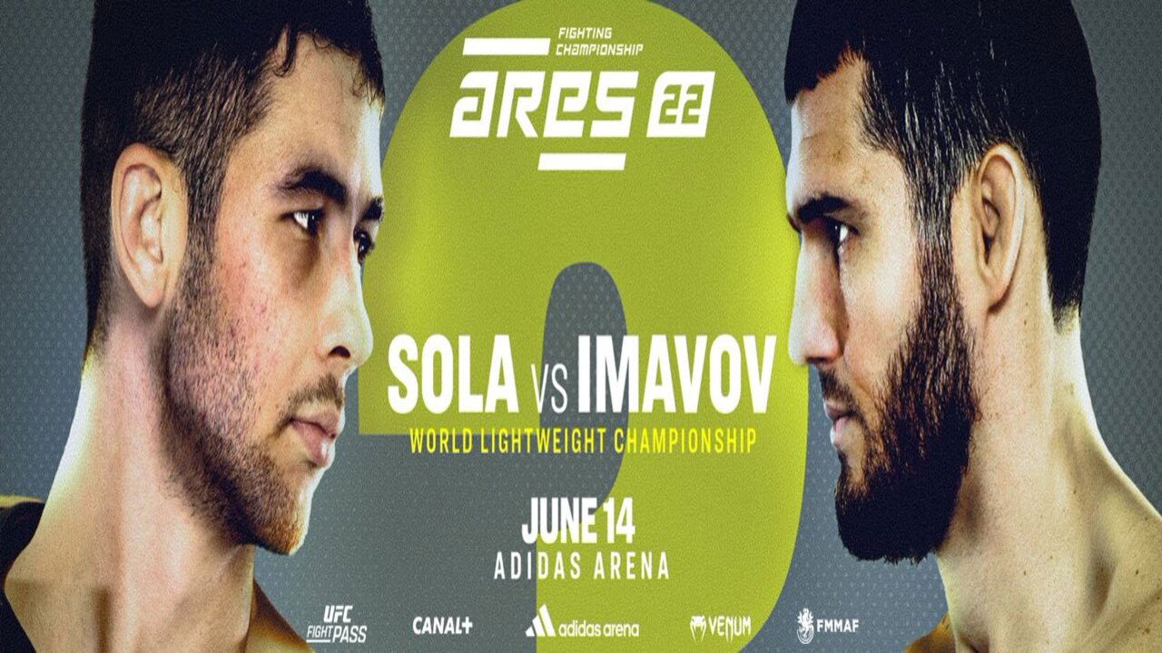 ARES 22: Sola vs. Imavov backdrop