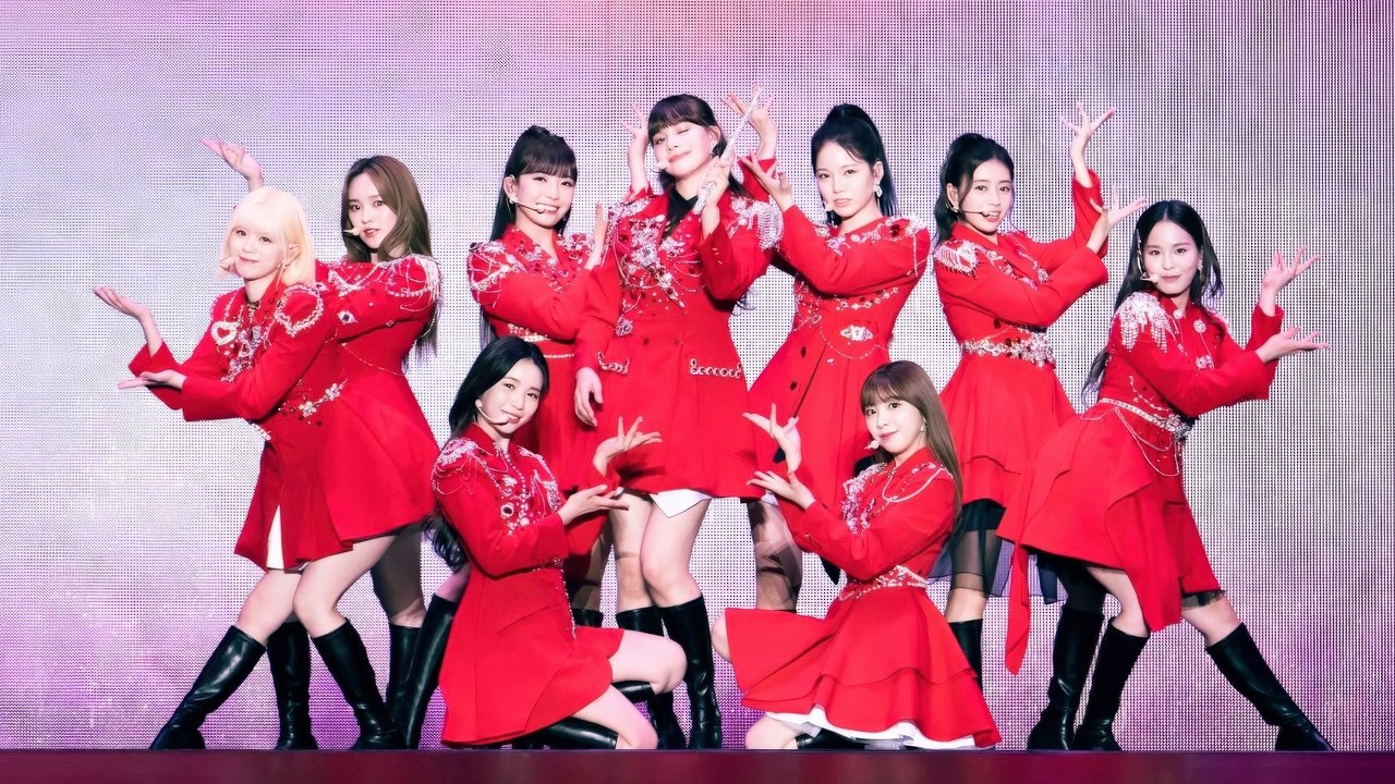 NiziU Live with U 2022 "Burn it Up" in TOKYO DOME backdrop