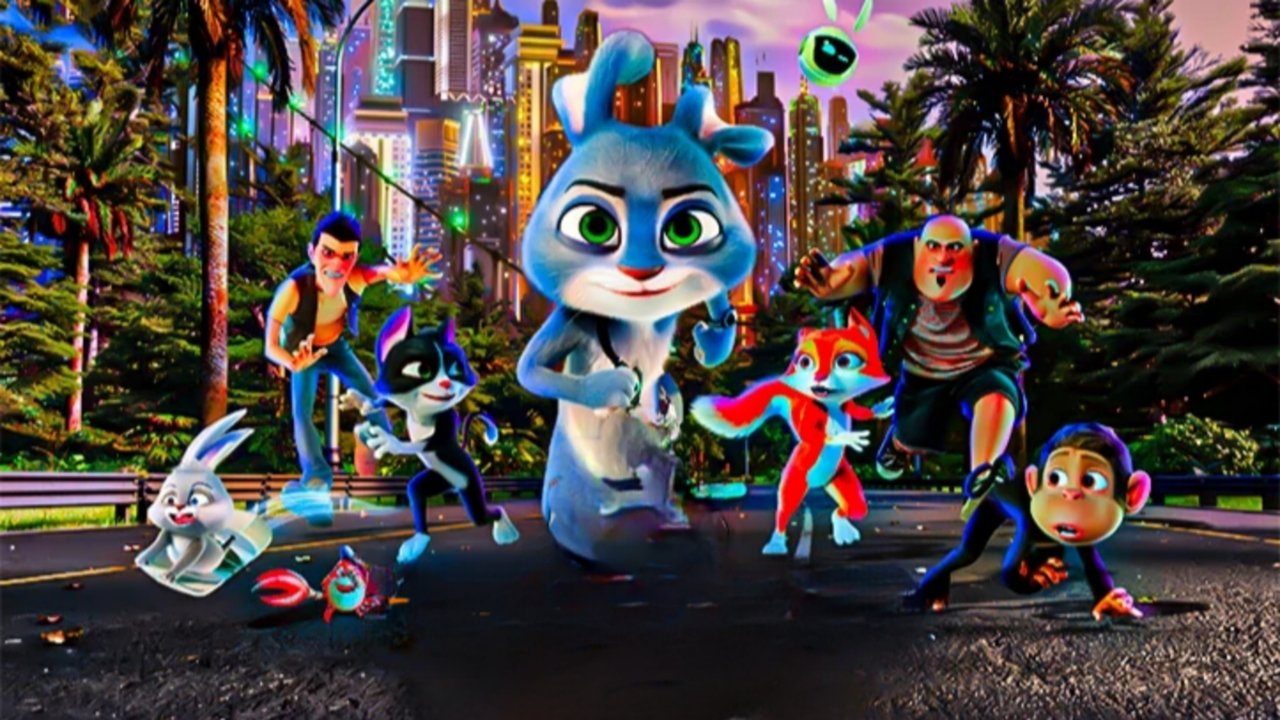 Smart Rabbit Momo: The Big Chase backdrop