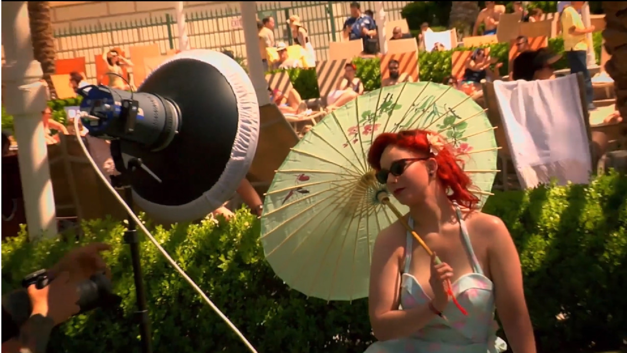 Bombshells and Dollies backdrop