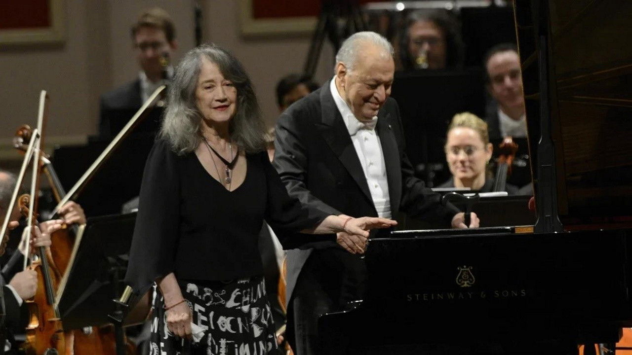 Vienna Philharmonic The Exclusive Subscription Concert Series - Zubin Mehta & Martha Argerich backdrop