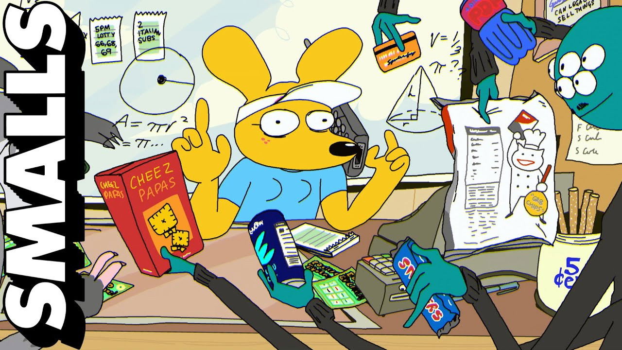 Gassy's Gas 'n Stuff: Lotto backdrop