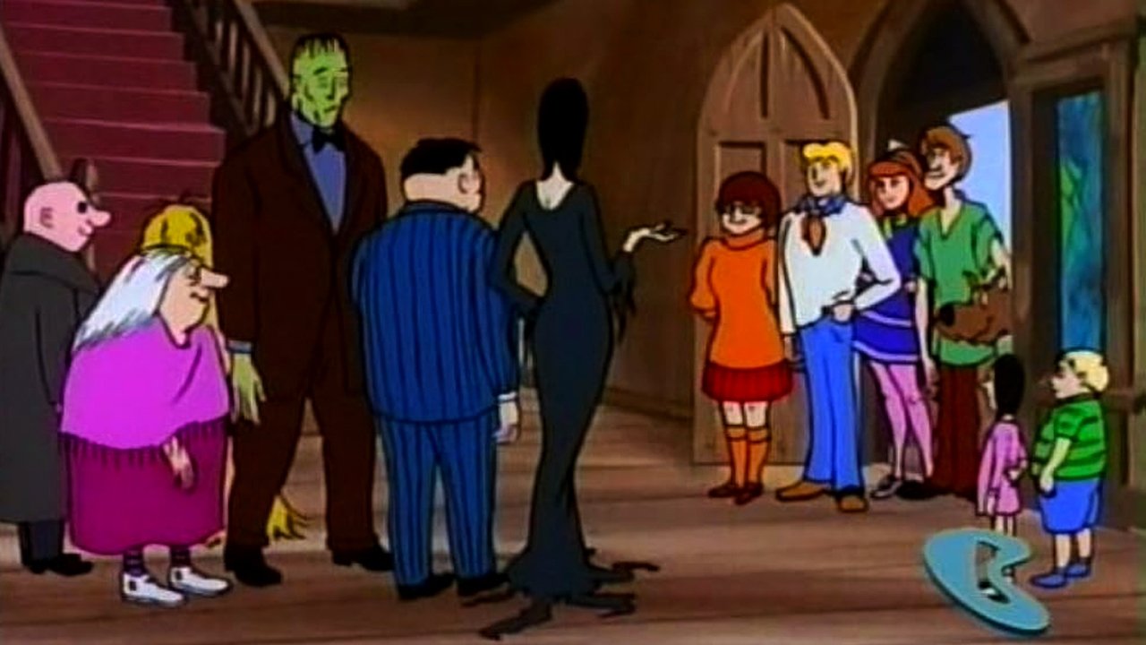 Scooby-Doo Meets The Addams Family backdrop