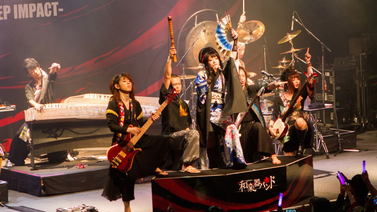 Wagakki Band - WagakkiBand 1st US Tour Shougeki -Deep Impact- backdrop