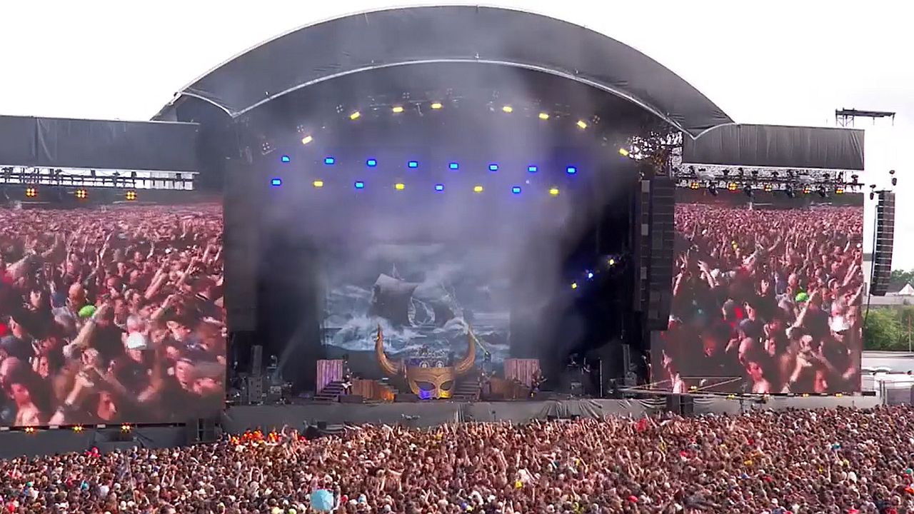 Amon Amarth - Hellfest 2023 backdrop