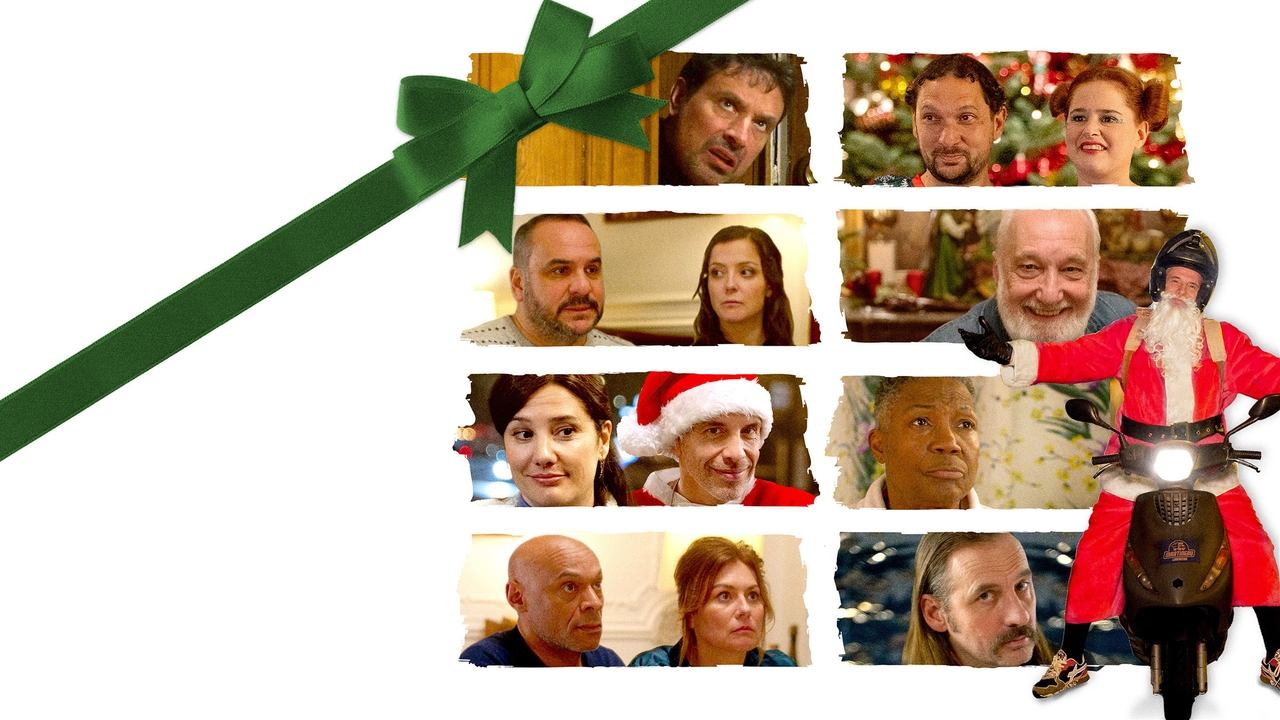 Père Noël à domicile backdrop