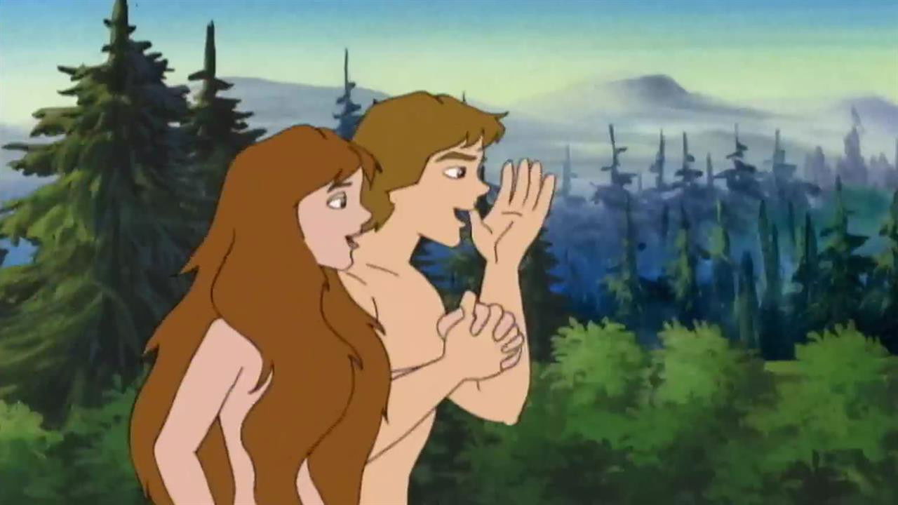 Greatest Heroes and Legends of The Bible: The Garden of Eden backdrop