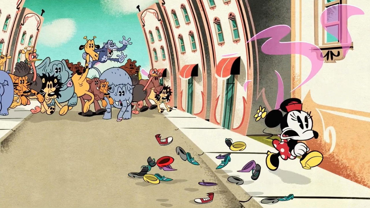 Eau De Minnie backdrop