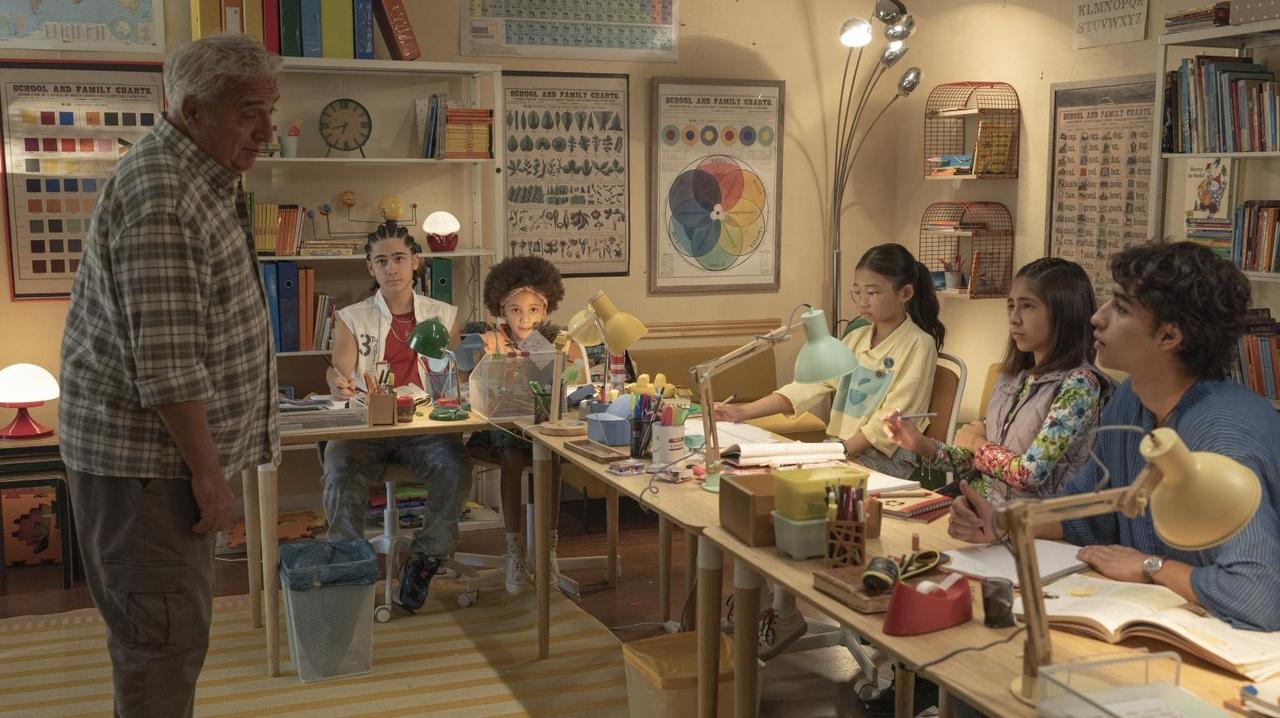 The Benetón Family backdrop