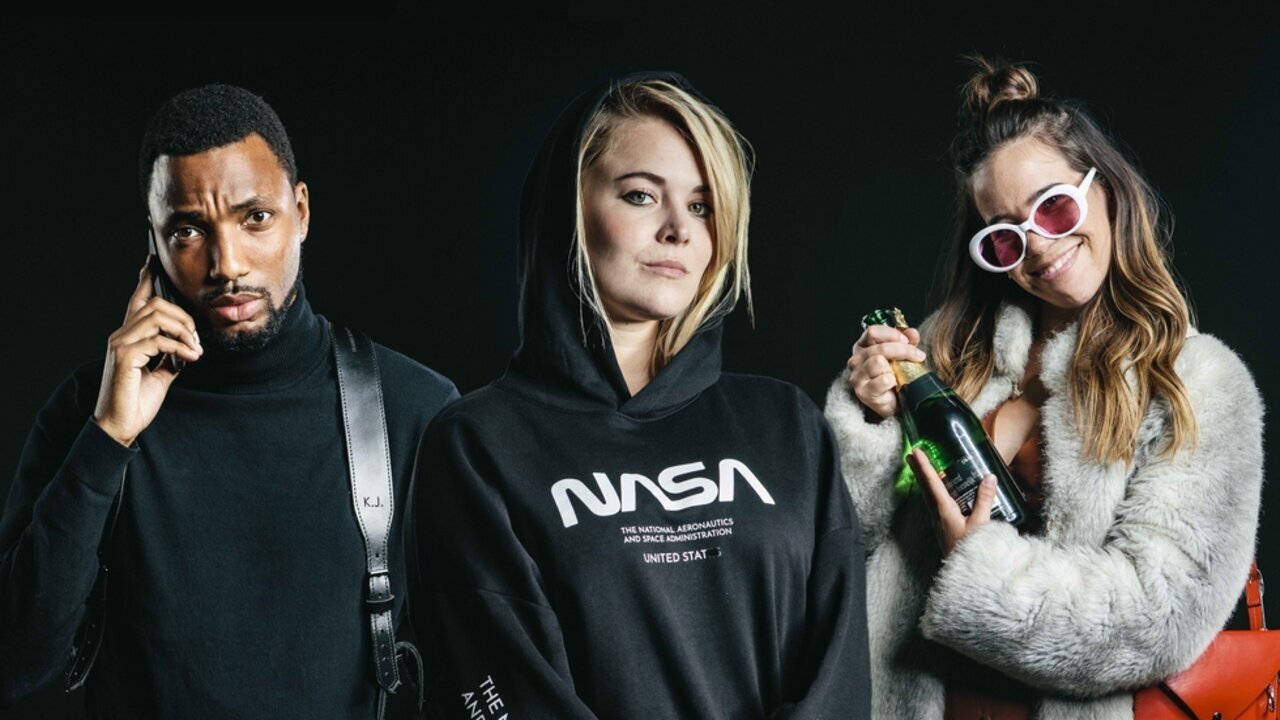 Bad Influencer backdrop