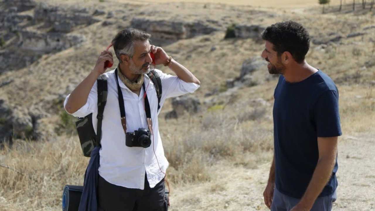 Above the clouds backdrop