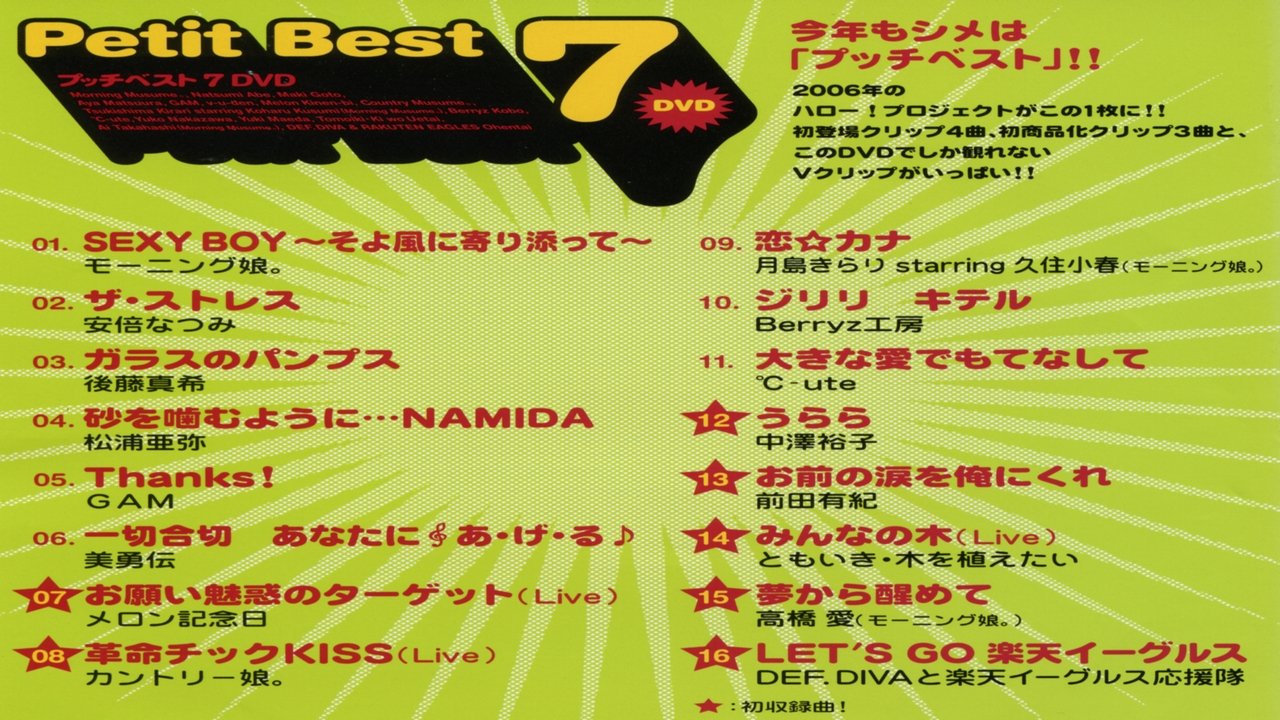 Petit Best 7 backdrop