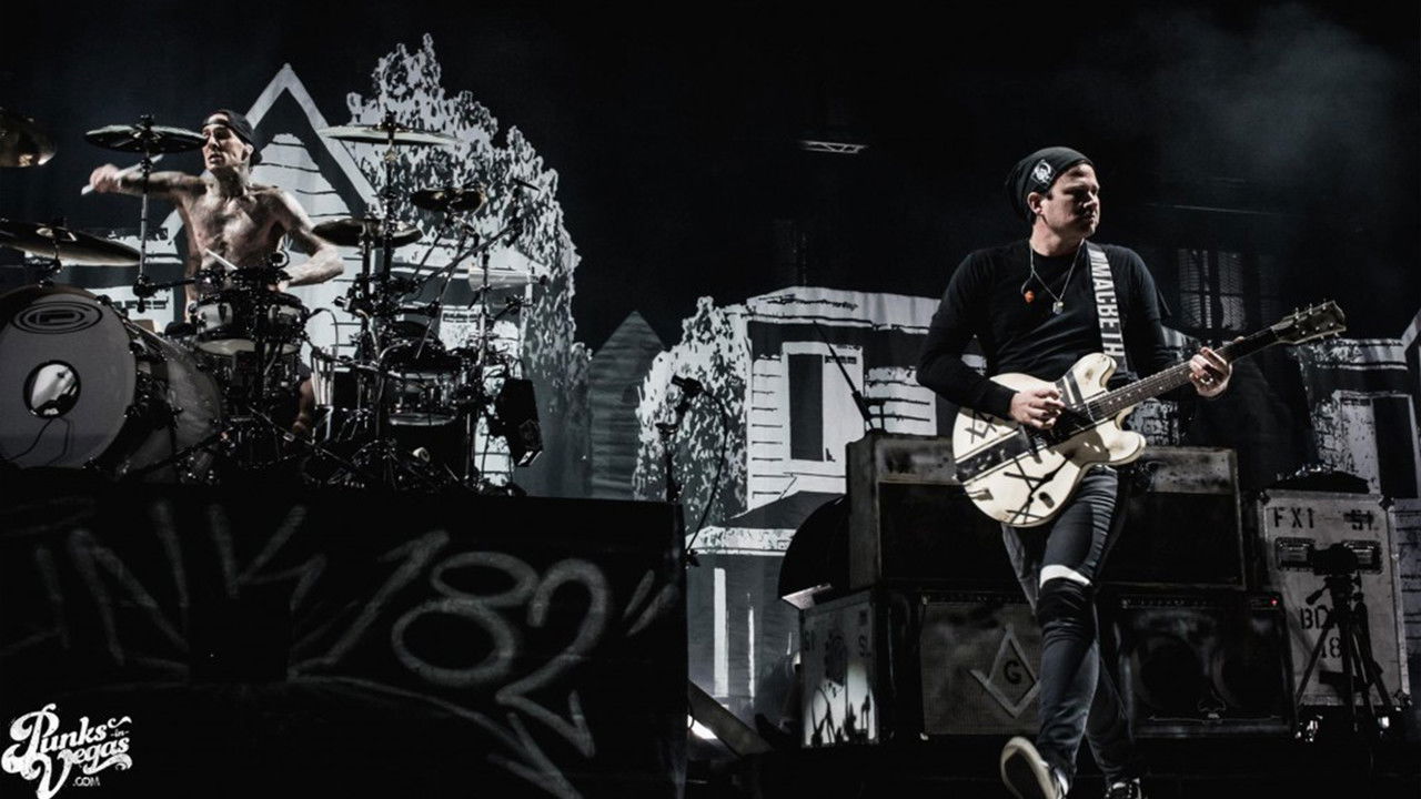 blink-182 Live in Las Vegas backdrop